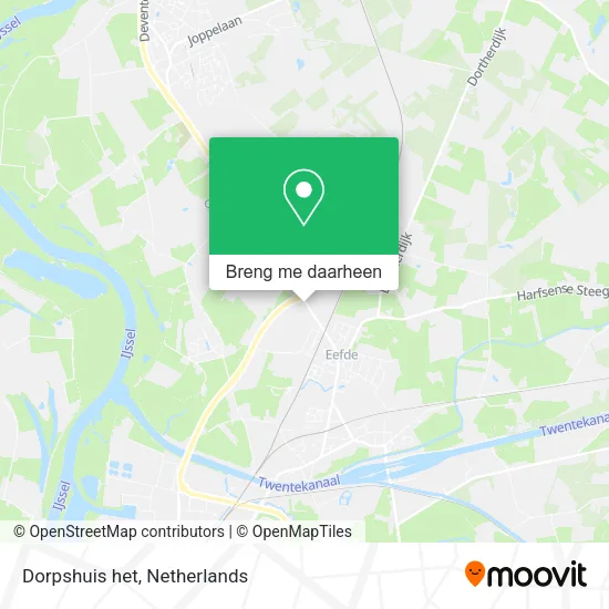 Dorpshuis het kaart