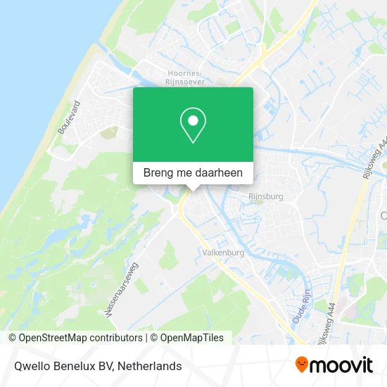 Qwello Benelux BV kaart