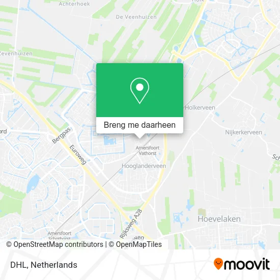 DHL kaart