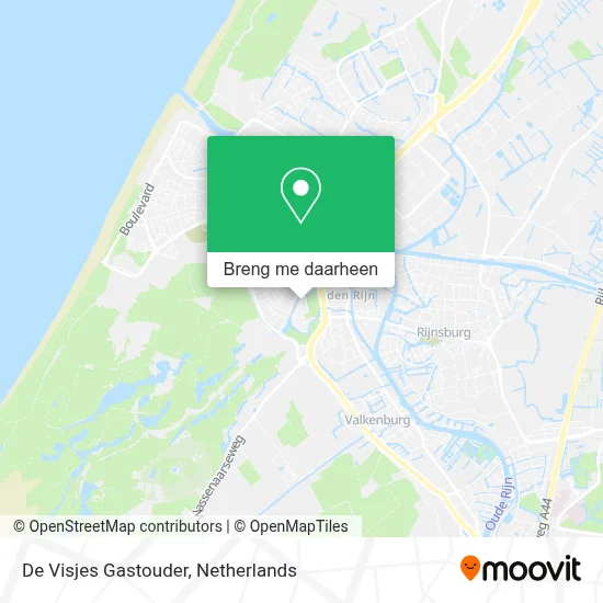 De Visjes Gastouder kaart