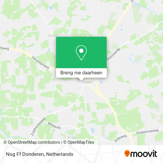 Nog Ff Donderen kaart