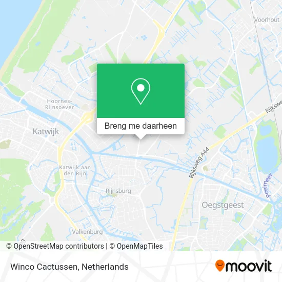 Winco Cactussen kaart