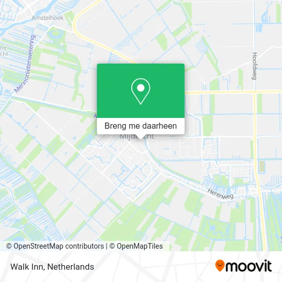 Walk Inn kaart