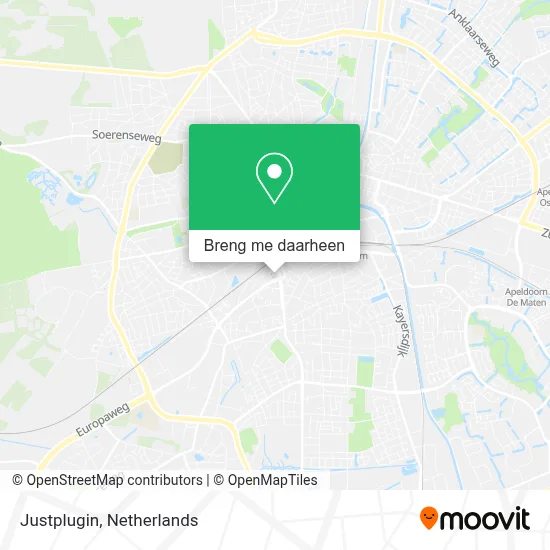Justplugin kaart
