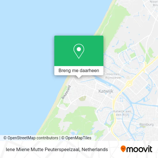 Iene Miene Mutte Peuterspeelzaal kaart