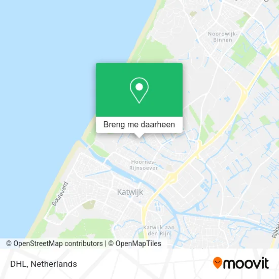 DHL kaart
