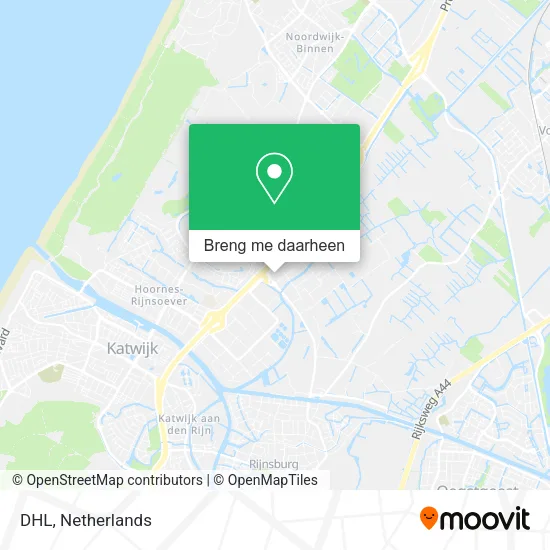 DHL kaart