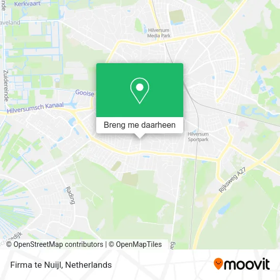 Firma te Nuijl kaart