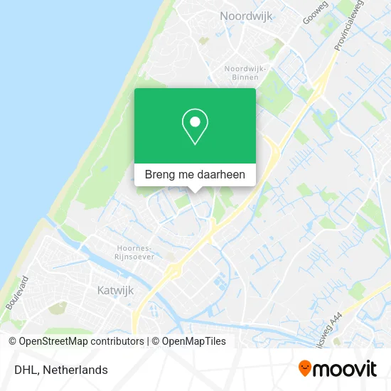 DHL kaart