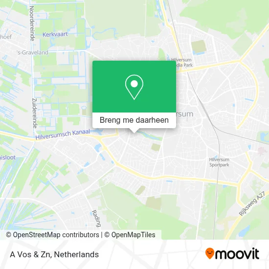 A Vos & Zn kaart