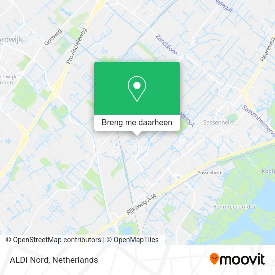 ALDI Nord kaart