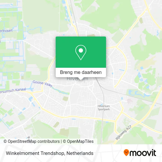 Winkelmoment Trendshop kaart