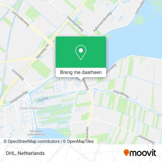 DHL kaart