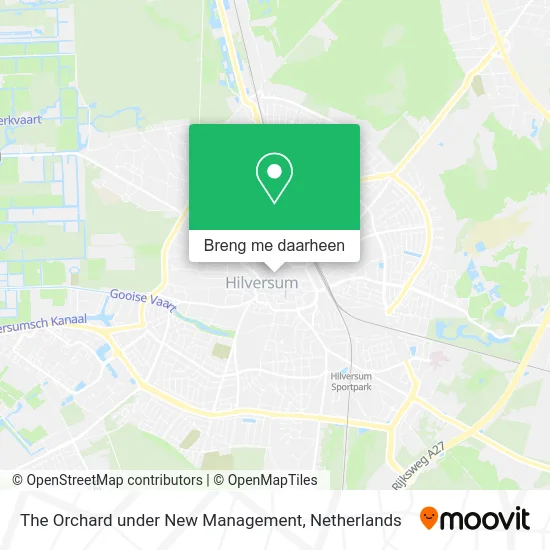 The Orchard under New Management kaart