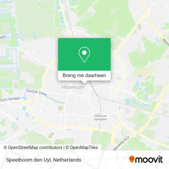 Speelboom den Uyl kaart
