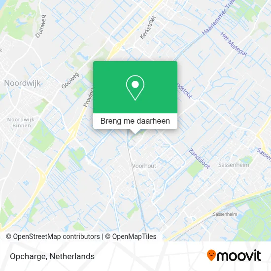 Opcharge kaart