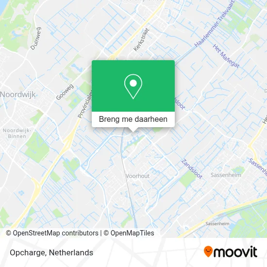 Opcharge kaart