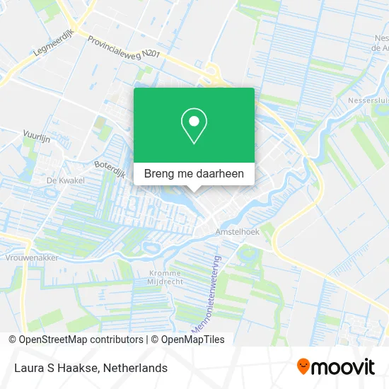Laura S Haakse kaart