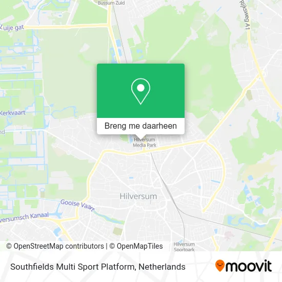 Southfields Multi Sport Platform kaart