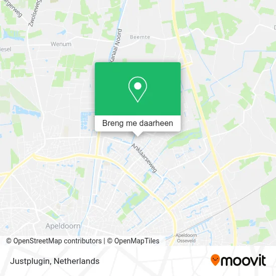 Justplugin kaart