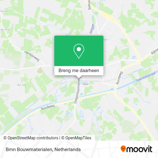 Bmn Bouwmaterialen kaart