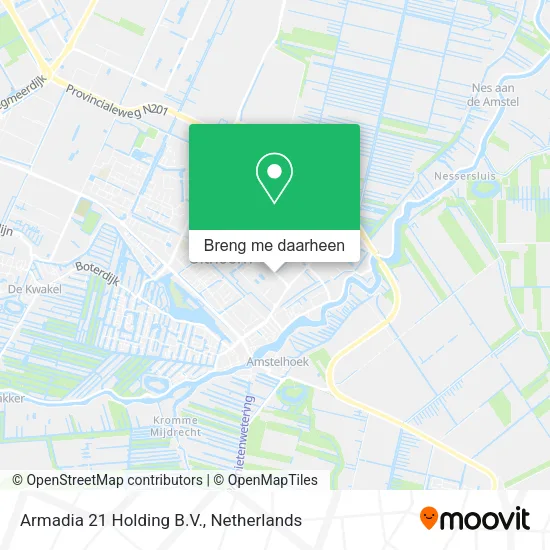 Armadia 21 Holding B.V. kaart
