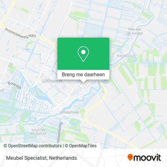 Meubel Specialist kaart