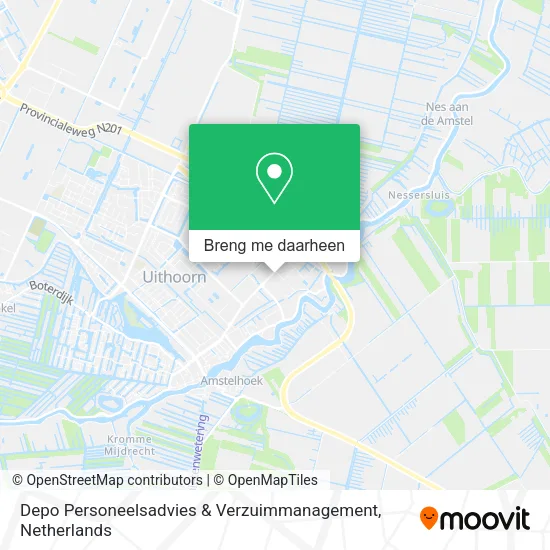 Depo Personeelsadvies & Verzuimmanagement kaart