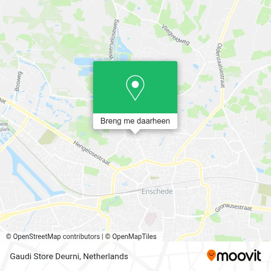 Gaudi Store Deurni kaart