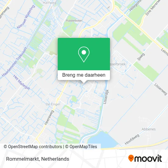 Rommelmarkt kaart