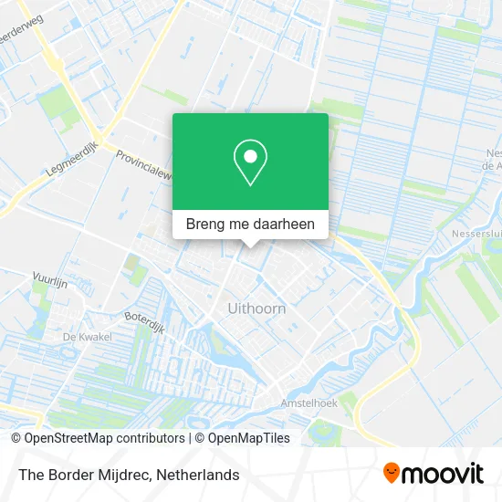 The Border Mijdrec kaart