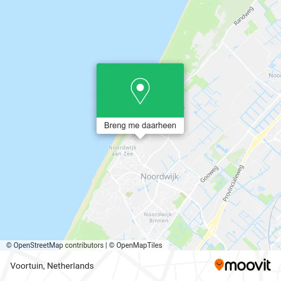 Voortuin kaart