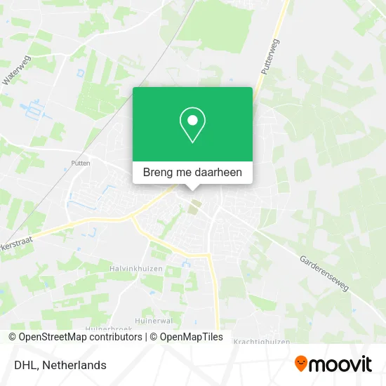 DHL kaart