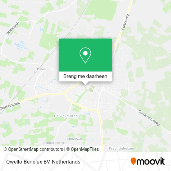 Qwello Benelux BV kaart