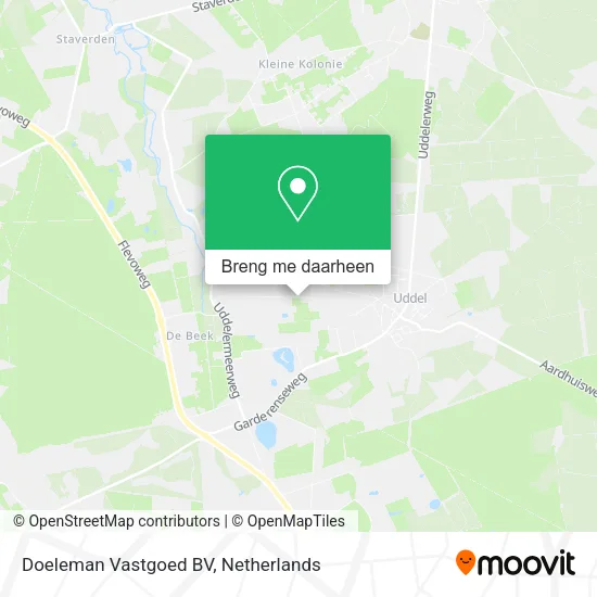 Doeleman Vastgoed BV kaart