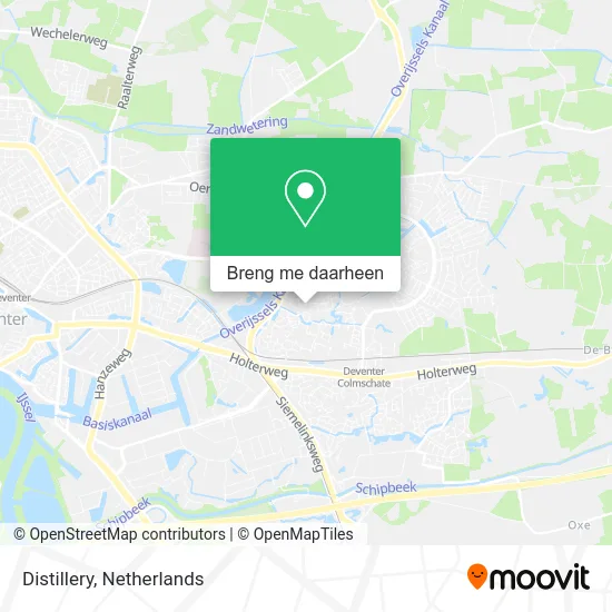 Distillery kaart