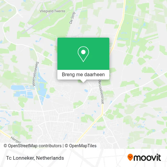 Tc Lonneker kaart
