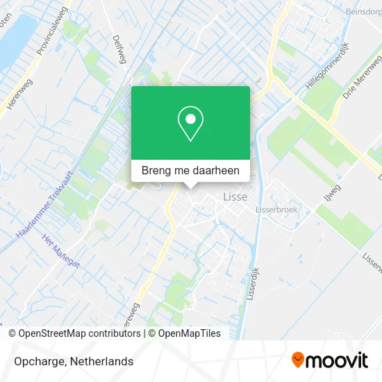 Opcharge kaart
