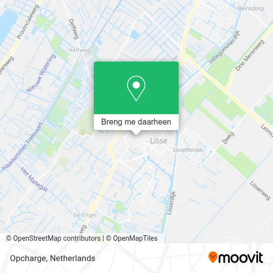 Opcharge kaart