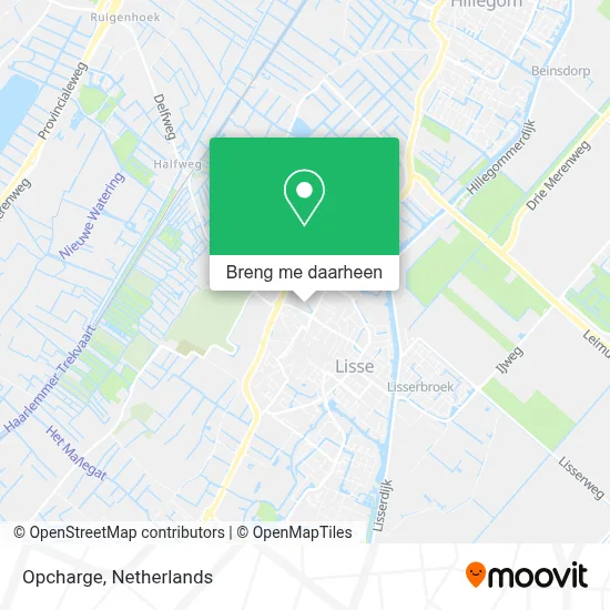Opcharge kaart