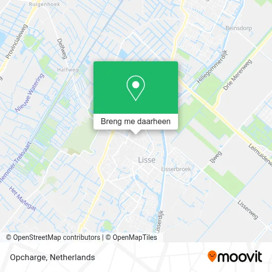 Opcharge kaart