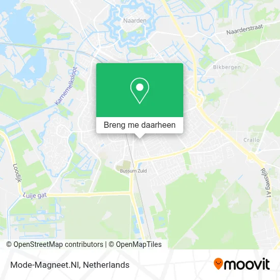 Mode-Magneet.Nl kaart