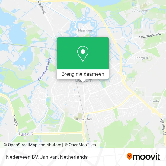 Nederveen BV, Jan van kaart