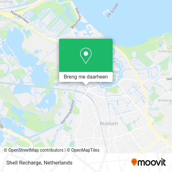 Shell Recharge kaart