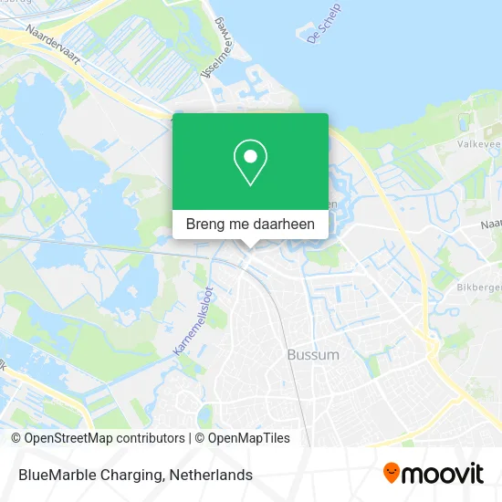 BlueMarble Charging kaart