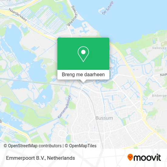 Emmerpoort B.V. kaart