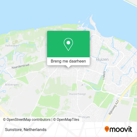 Sunstore kaart