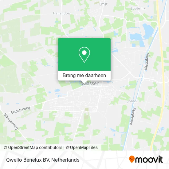 Qwello Benelux BV kaart