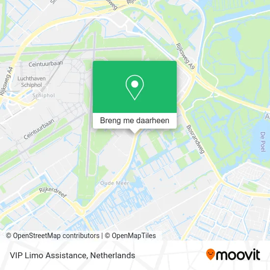 VIP Limo Assistance kaart