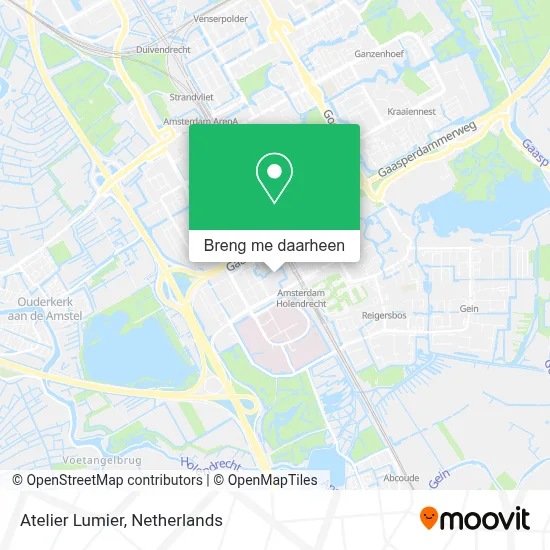 Atelier Lumier kaart